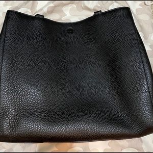 Medium Dagne Dover Allyn Tote in Onyx